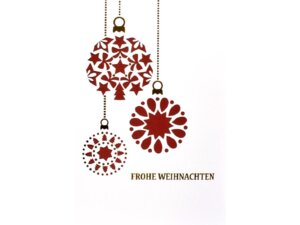 ABCCards ABC Weihnachtskarte Frohe Weihnachten 234870