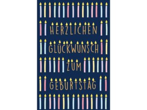ABCCards ABC GlÃ¼ckwunschkarte Geburtstag 51157