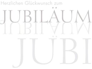 ABCCards ABC GlÃ¼ckwunschkarte JubilÃ¤um 52272
