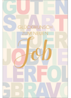 ABCCards ABC Grusskarte Wilkommen 52311