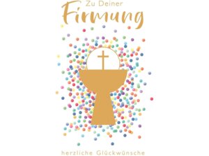 ABCCards ABC GlÃ¼ckwunschkarte Firmung 52362
