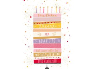 ABCCards ABC GlÃ¼ckwunschkarte Geburtstag 53943