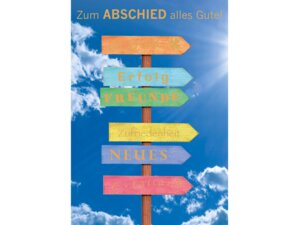 ABCCards ABC Karte Abschied 54011