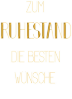 ABCCards ABC GlÃ¼ckwunschkarte Ruhestand beste WÃ¼nsch 70893