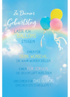 ABCCards ABC GlÃ¼ckwunschkarte Geburtstag 72170