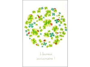 ABCCards ABC carte d'anniversaire 72267
