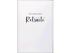 ABCCards ABC carte de retraite 72359