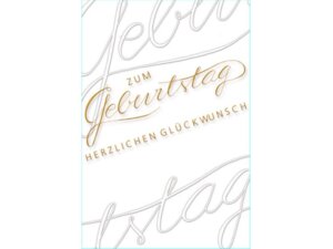 ABCCards ABC GlÃ¼ckwunschkarte Geburtstag 72461