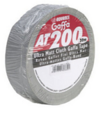 Advance AT 200 Gaffa-Tape matt silber-grau 5805S