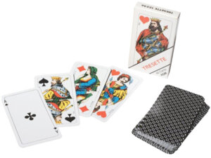 AGM Spielkarten Tresette Tessiner Spielkarten 40 Karten à 50x92 mm 62512246