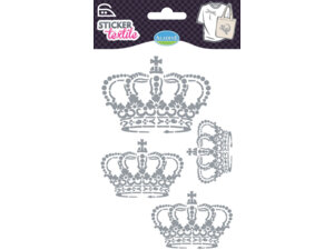 AladinE Textilsticker Kronen Glitzer SV 41411A1