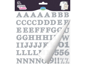 AladinE Textilsticker Alphabet glitzer SV 41453