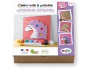 AladinE 3D-Holzbild zum Bemalen Einhorn 85486