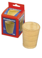AMIGO Würfelbecher Leder 7051
