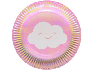 Amscan 8 Kartonteller 18cm Rainbow & Cloud 7289904300