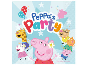 Amscan 16 Servietten Peppa Pig 33x33cm 7289906331