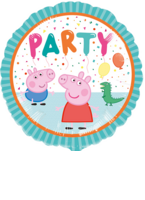 Amscan Folienballon Peppa Pig 43cm 7634132701