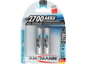 ANSMANN energy Ansmann Akku AA NiMH Typ 2700 2er 5030852
