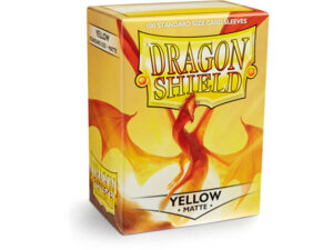 Arcane Tinmen Dragon Shield: Matte – Yellow (100) ART11014