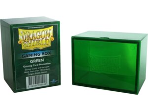 Arcane Tinmen Dragon Shield: Gaming Box – Strong Box 100+: Green ART20004