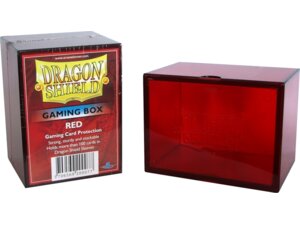Arcane Tinmen Dragon Shield: Gaming Box – Strong Box 100+: Red ART20007