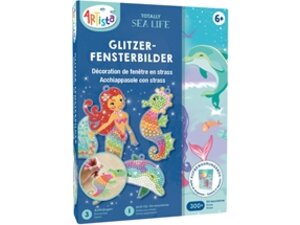 ARTISTA Glitzer-Fensterbilder Unterwasserwelt BC1964
