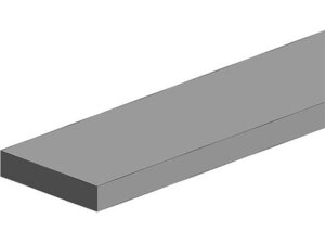 AZTEK AIRBRUSH 35cm Leiste opak P-Styren 0.25x 2.0mm (10 stk) 79104