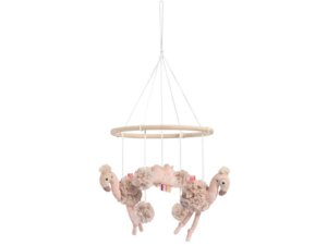 BabyFehn Fehn Holz-Mobile Flamingo 42146A2