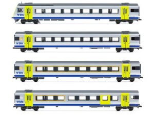 Bachmann Trains BLS RE-Zug 4-teilig EW III Omega Logo AC Ep. V-VI 8330531