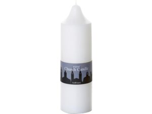 balthasar Kerze Church Candle, Weiss 83308012