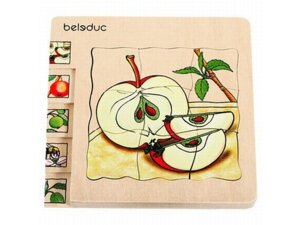 beleduc Lagen Puzzle Apfel 4817039