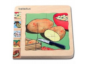 beleduc Lagen Puzzle Kartoffel 4817043