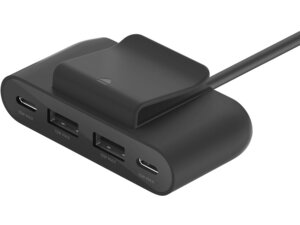 Belkin 4-Port USB Charge Black BUZ001bt2MBKB7A1