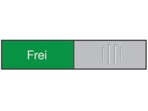 Berec Türschild 27,4x102mm 314081