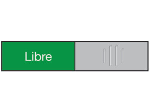 Berec Türschild 27,4x102mm 314082