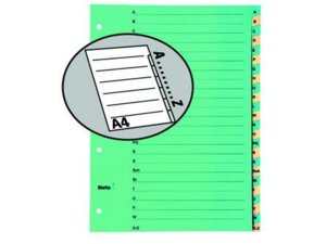 Biella Kartonregister 210g A4 46244400