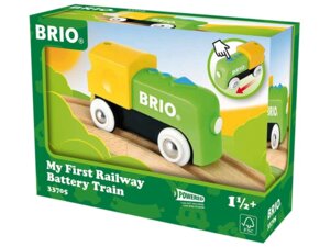 BRIO Bahnbrücke mit Auffahrten Brio, 4-teilig, Holz/Kunst- stoff, 57x15x10 cm 40233699