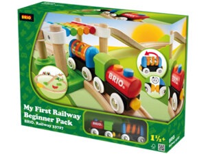 BRIO Erstes Brio Bahnspiel Set 18-teilig, Holz/Kunststoff, ab 18 Monaten 40233727