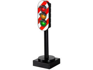 BRIO Ampel 1-teilig, 13x4 cm, Batterien 2xLR44 inkl. 40233743