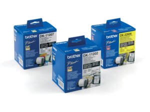 Brother PTOUCH Endlos-Etiketten 62mmx30.48m BRDK44605
