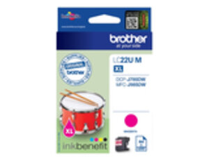 Brother TINTE MAGENTA 1200S. MFC-J985DW LC-22UM, Kapazität: 1200 HN52BrBRO22159