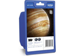 Brother LC-1240 Tintenpatrone schwarz hohe Kapazität 2x600 Seiten 1-pack LC-1240BKBP2