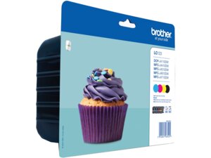 Brother Tinte LC123VALBPDR / LC-123VALBPDR Multipack BK,C,M,Y LC123VALBPDRA1