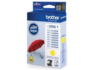 Brother LC-225XLY YELLOW INK CARTRIDGE LC225XLY