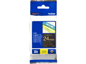 Brother PTOUCH Band, laminiert gold/schwarz TZ354