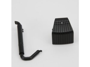 Bruder Frontgewicht und Auspuff 31043020