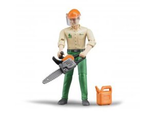 Bruder Forstarbeiter mit Zubehör 31060030