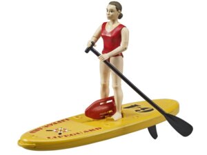 Bruder Rettungsschwimmerin mit SUP-Board 31062785