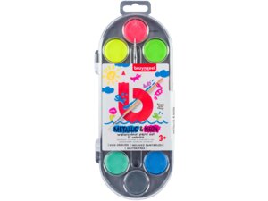 Bruynzeel Wasserfarben Metallic/Neon 60152112