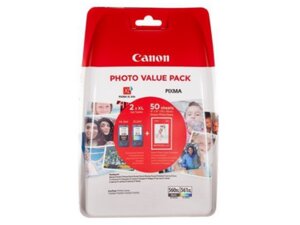 Canon PG-560XL CL-561XL PG560XL CL561XL Photo Value Pack (3712C004) 3712C004